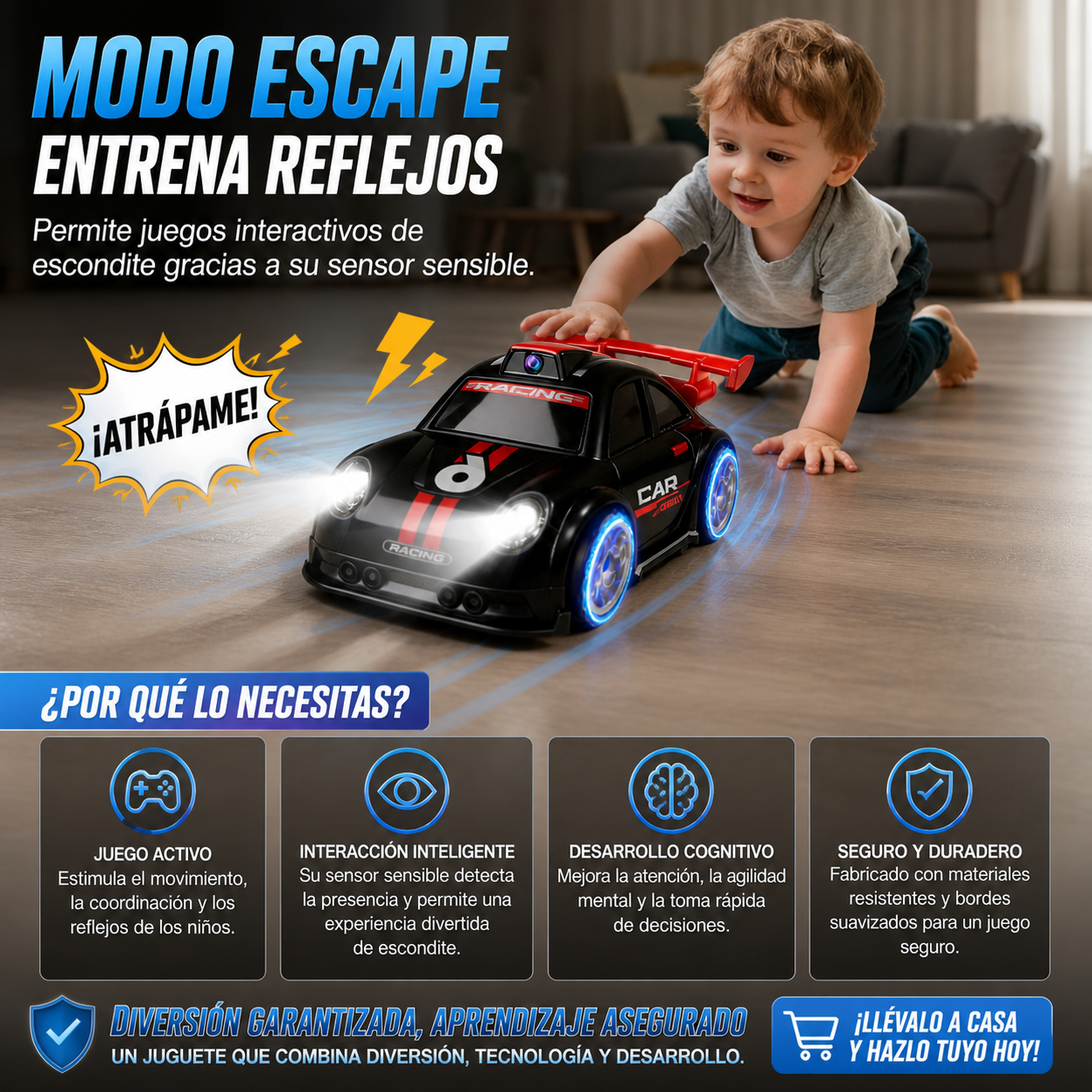 Coche Drift RC con Cámara FPV